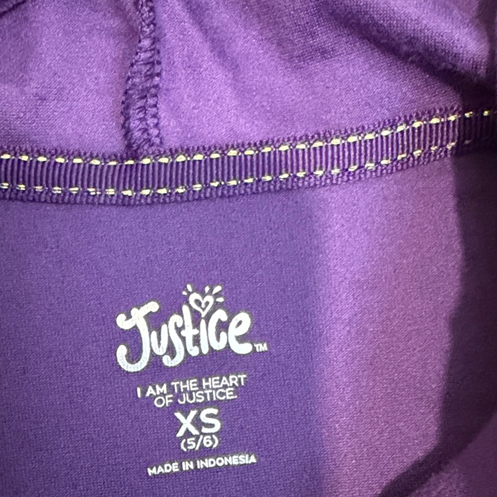 Justice Purple Velour Set - Picture 2 of 4